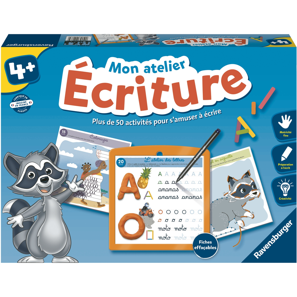 RAVENSBURGER Conjunto de atividades O Meu Atelier de Escrita brinquedo