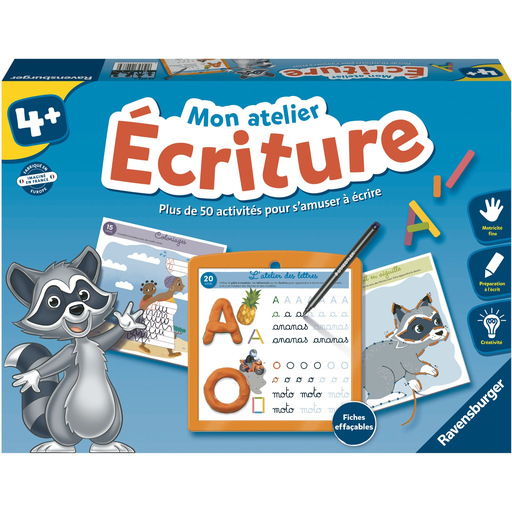 [4005556240739] RAVENSBURGER Conjunto de atividades O Meu Atelier de Escrita brinquedo