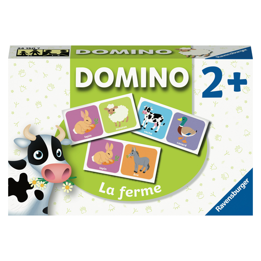 [4005556241507] RAVENSBURGER Jeu éducatif Domino la ferme la boîte