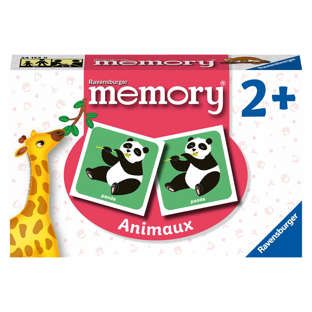 RAVENSBURGER Animals Memory From 2 years, box