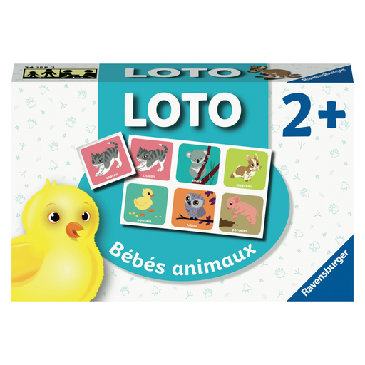 [4005556241552] RAVENSBURGER Loto bébés animaux Dès 2 ans
