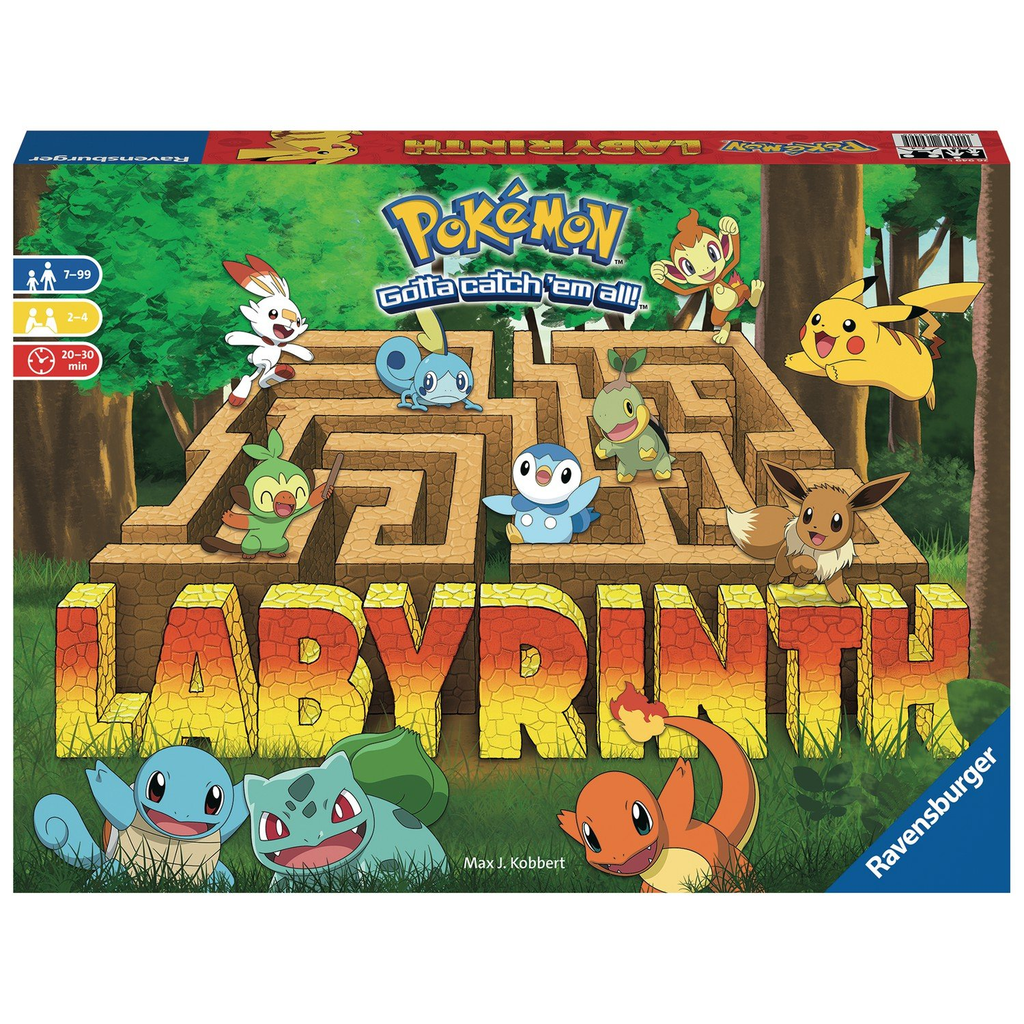 RAVENSBURGER Labyrinthe Pokémon, dès 7 ans