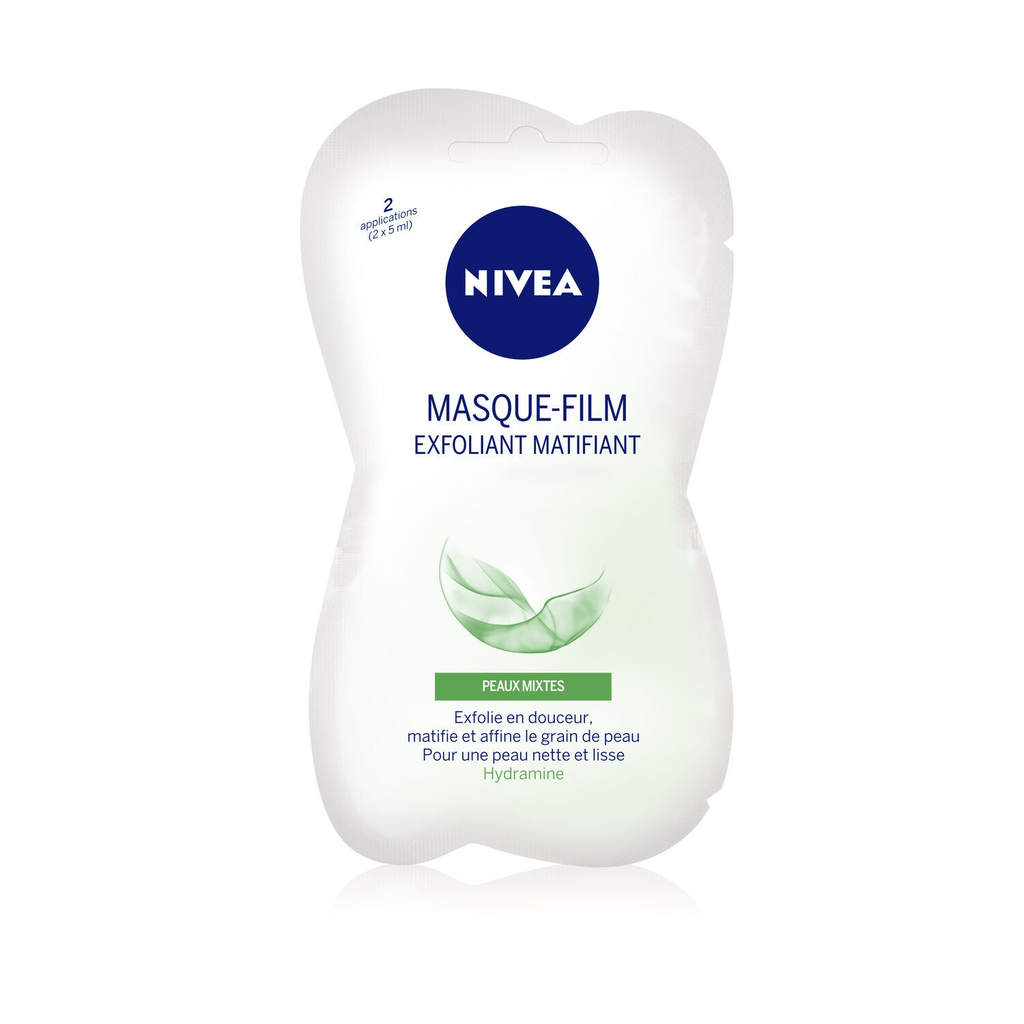 NIVEA Mattifying Exfoliating Peel-Off Mask 2x5 ml