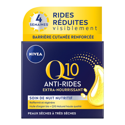 [4005900665126] NIVEA Creme de noite antirrugas rosto Q10 50 ml
