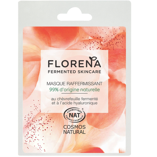 [4005900692771] FLORENA Masque visage raffermissant chèvrefeuille fermenté & acide hyaluronique