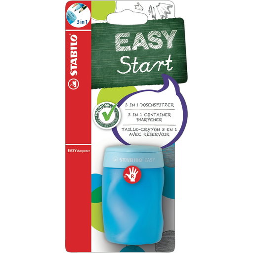 [4006381415989] STABILO EASYsharpener Pencil Sharpener Right-Handed Blue