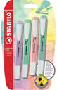 STABILO Surligneur Swing cool Pastel édition x4