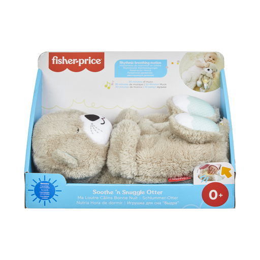 [0887961687835] FISHER-PRICE Ma Loutre Câlins Bonne Nuit, peluche musicale, la peluche
