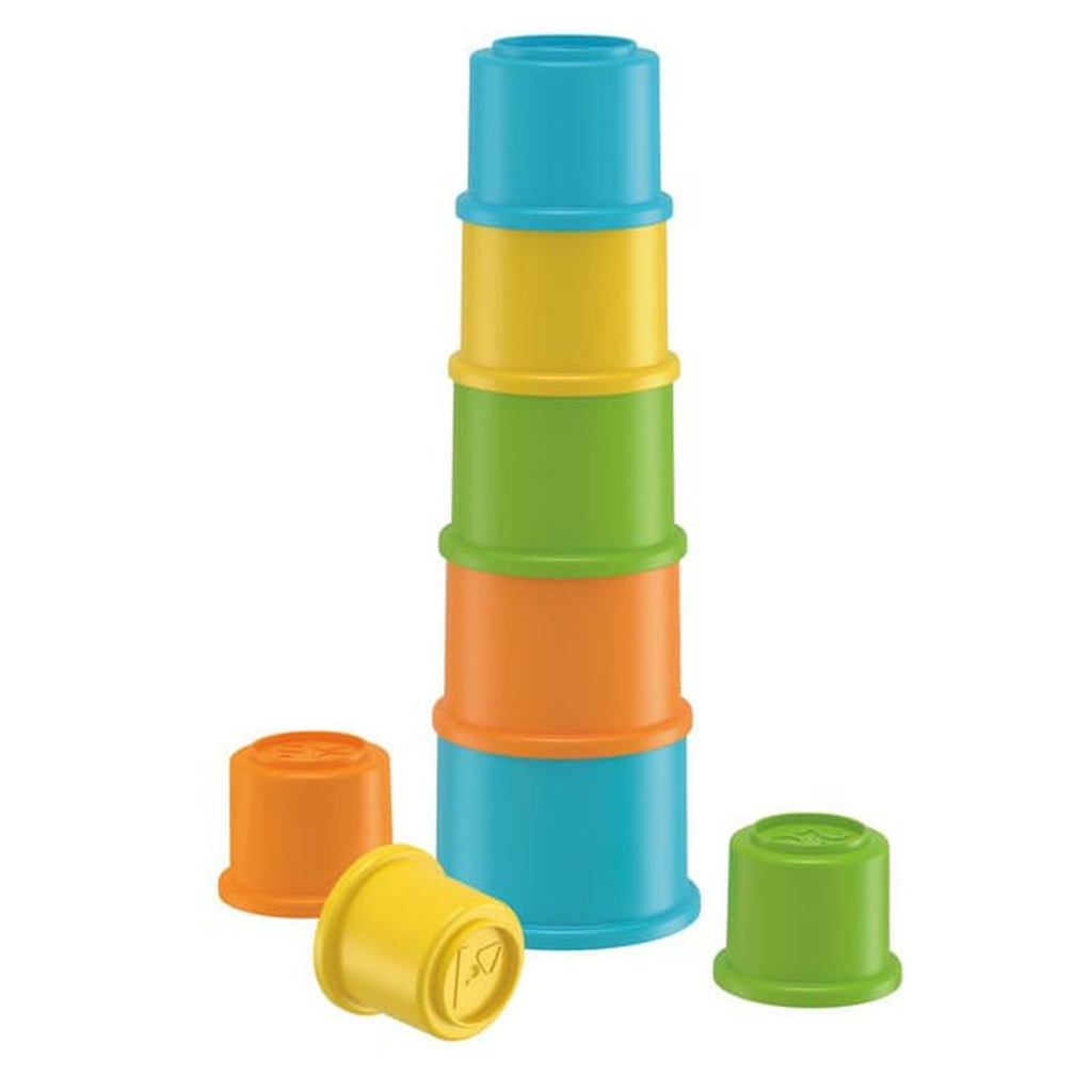 FISHER-PRICE Vasos Apilables Juguete de Aprendizaje 6 Meses +