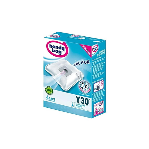 [4006508187096] HANDY BAG Sacs Aspirateur Y30 Microfibres Air Space Technology, la boite de 4 sacs