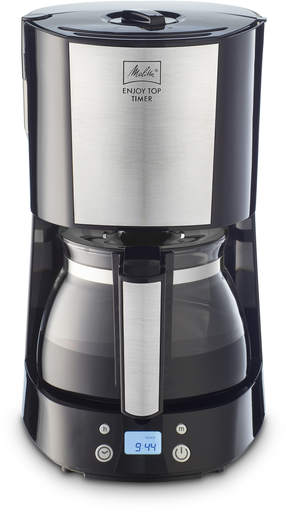[4006508224203] MELITTA Cafetera de filtro Enjoy Top Timer 1017-11 Inox Negro 1,25 L