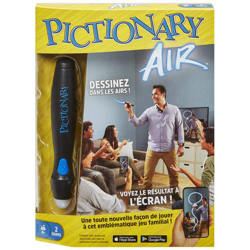 [0887961810554] MATTEL Jeu Pictionary Air Games la boîte