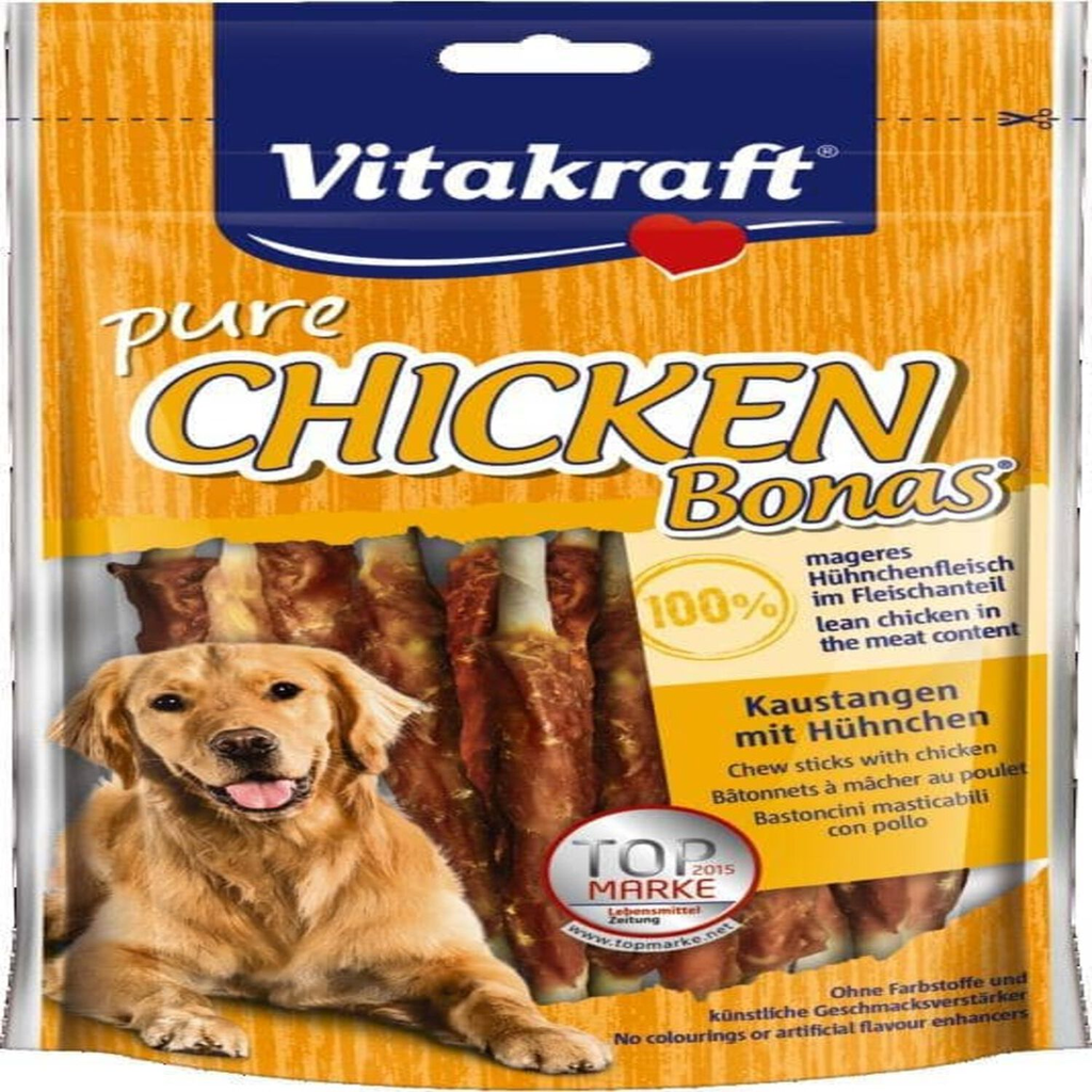 VITAKRAFT Récompense pour chien Sticks au poulet 80 g