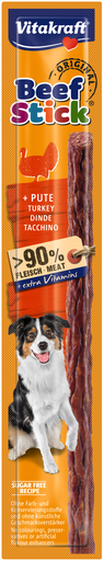[4008239231109] VITAKRAFT Beef Stick Dinde Friandise pour Chien 12 g