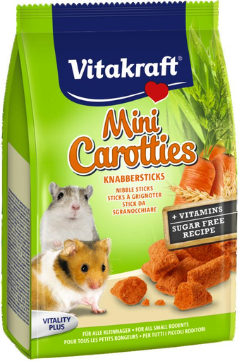 [4008239256744] VITAKRAFT Carottis Minis for small rodents 0.05 kg
