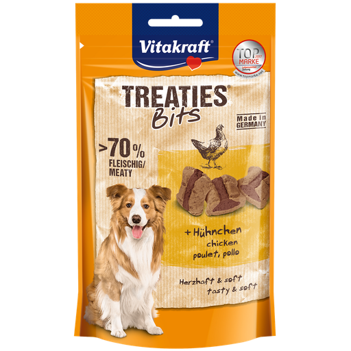 [4008239288080] VITAKRAFT Friandises Pour Chien Adulte Poulet Treaties Bits 120 g