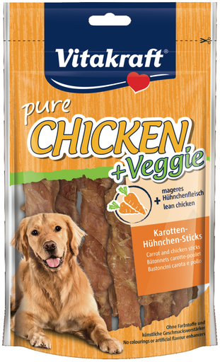 [4008239313621] VITAKRAFT Chicken + pedaços de cenoura 0,08 kg