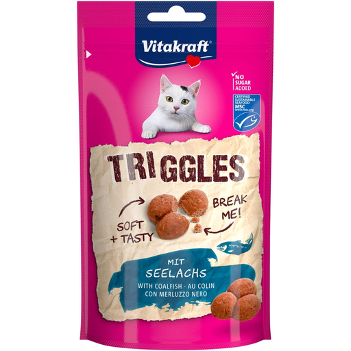 [4008239358226] VITAKRAFT Triggles au Lieu Noir 40 g