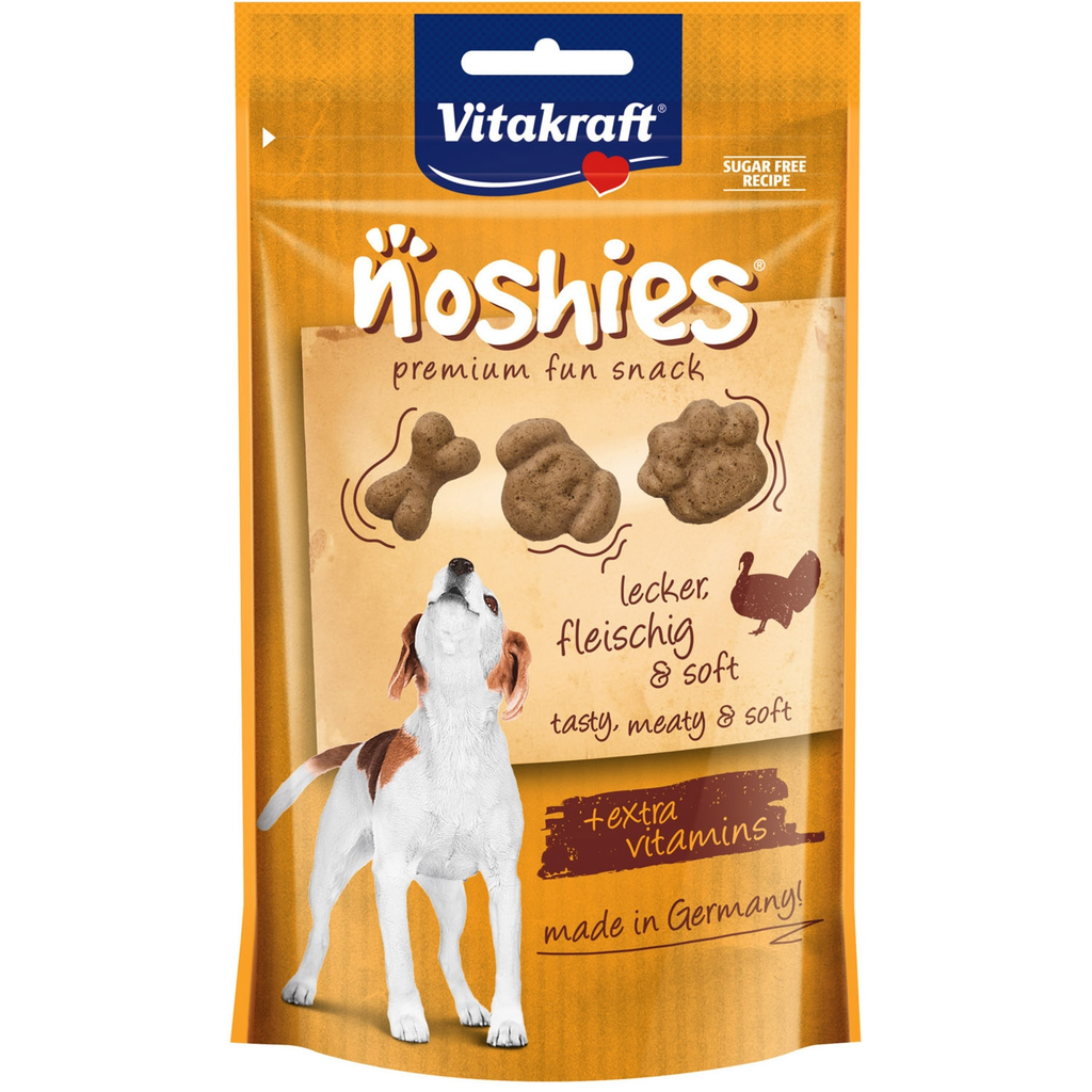 VITAKRAFT Noshies premium turkey dog snack 90 g