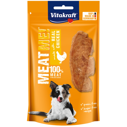 [4008239393388] VITAKRAFT Meat me! Snack de frango para cão 60 g