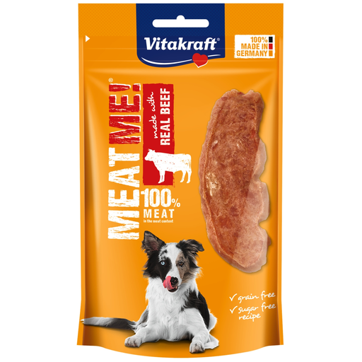 [4008239393395] VITAKRAFT Friandises Pour Chien Adulte Boeuf Meat Me 60 g