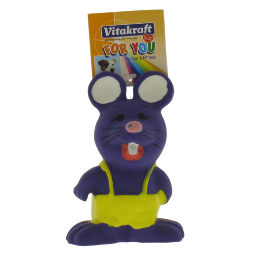 [4008239398000] VITAKRAFT Animaux en latex assortis pour petits chiens 7 cm