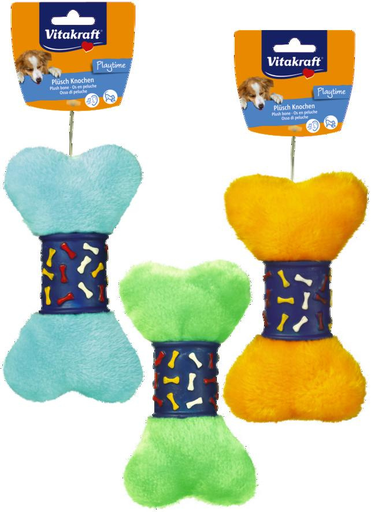 [4008239398413] VITAKRAFT Os peluche et plastique
