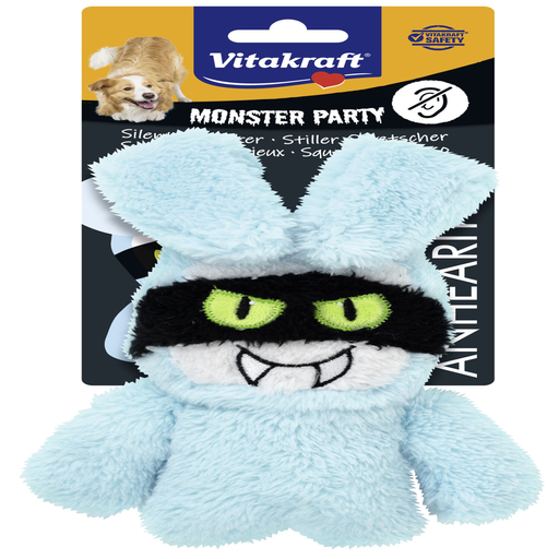 [4008239593733] VITAKRAFT Brinquedo para cão monstro coelho azul 1 unidade