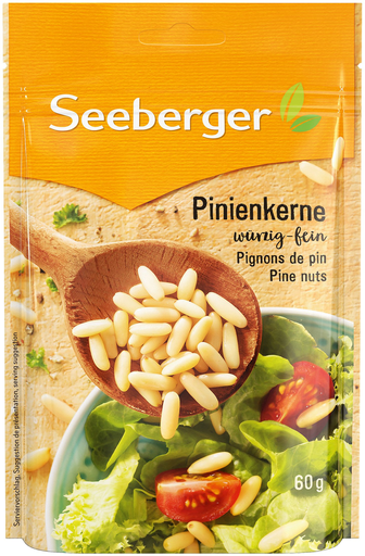 [4008258143018] SEEBERGER Pine Nuts 60 g
