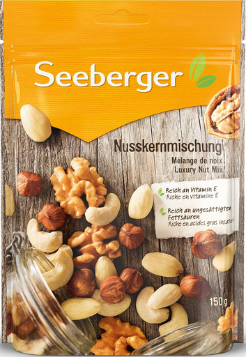 [4008258150092] SEEBERGER Nut Mix 150 g