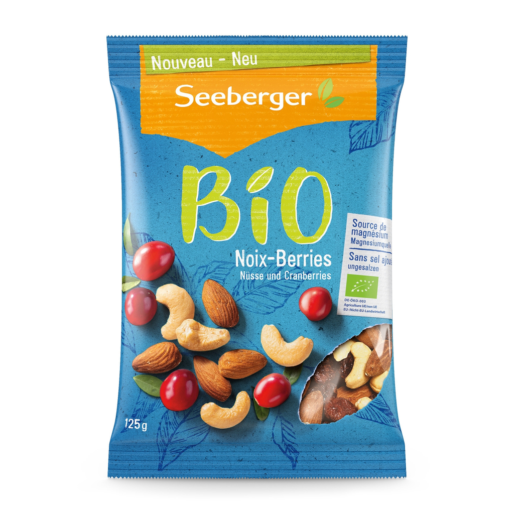 SEEBERGER Organic Nut and Berry Mix 125 g
