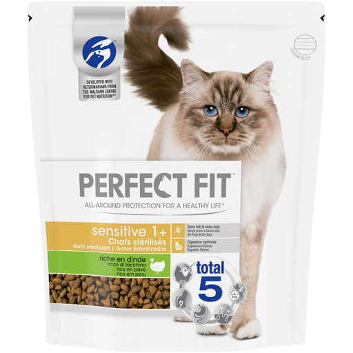 [4008429106057] PERFECT FIT Sensitive Turkey Cat Food 1.4 kg
