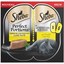 Sheba Pâtée Pour Chat Adulte En Terrine Poulet Perfect Portions 6X37,5G