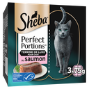 SHEBA Perfect Portions comida húmeda para gato salmón en terrina 6 x 37,5 g