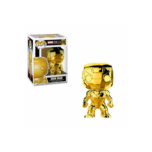[0889698334341] FUNKO Iron Man Chrome Marvel Pop Figure 9cm