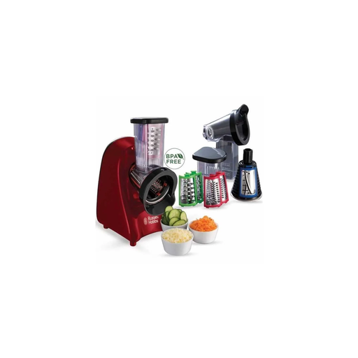 [4008496835447] RUSSELL HOBBS Picadora y Rallador Eléctrico Slice & Go Desire 200W 23x27x29cm