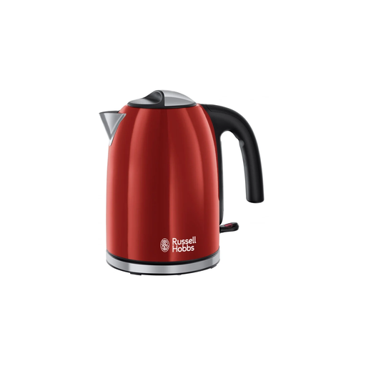 [4008496877607] RUSSELL HOBBS Hervidor sin cable 20412-70 Colours Plus Rojo