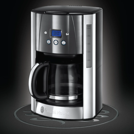 [4008496881444] RUSSELL HOBBS Cafetière Luna 23241-56 programmable gris clair de lune