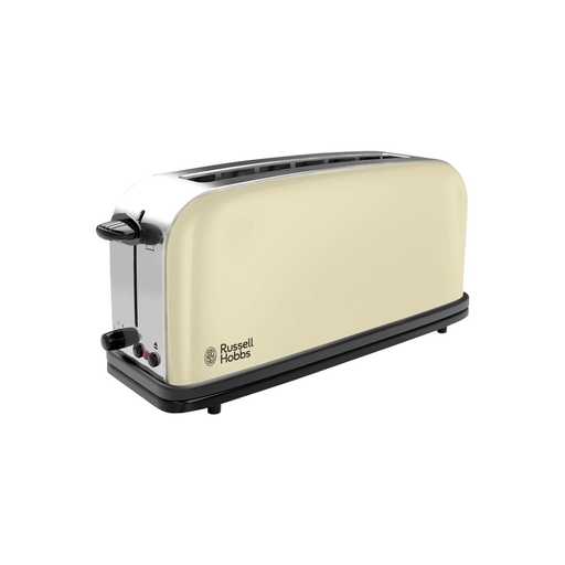 [4008496892815] RUSSELL HOBBS Tostadora de Ranura Larga Colours Plus Crema 1000 W