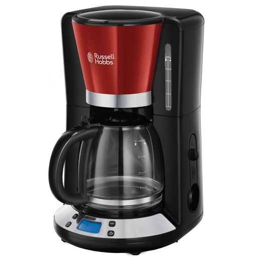 [4008496974290] RUSSELL HOBBS Cafetière filtre Colours Plus 24031-56 Rouge flamboyant