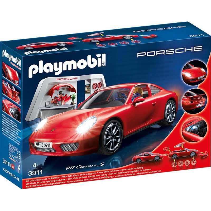 PLAYMOBIL Atelier Avec Porsche 911 Carrera S Porsche-3911