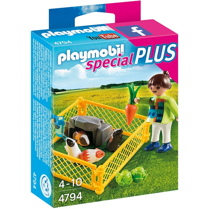 PLAYMOBIL Children With Guinea Pigs