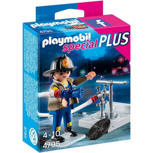 [4008789047953] PLAYMOBIL Pompier Bouch Inc