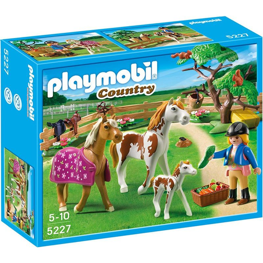 [4008789052278] PLAYMOBIL Horses And Paddock