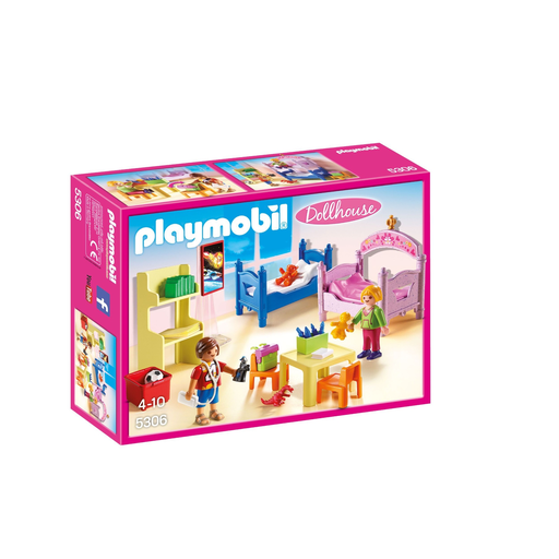 [4008789053060] PLAYMOBIL Children's Room with Bunk Beds the box
