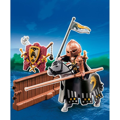 [4008789053572] PLAYMOBIL Piste Joute Chevalier Cheval