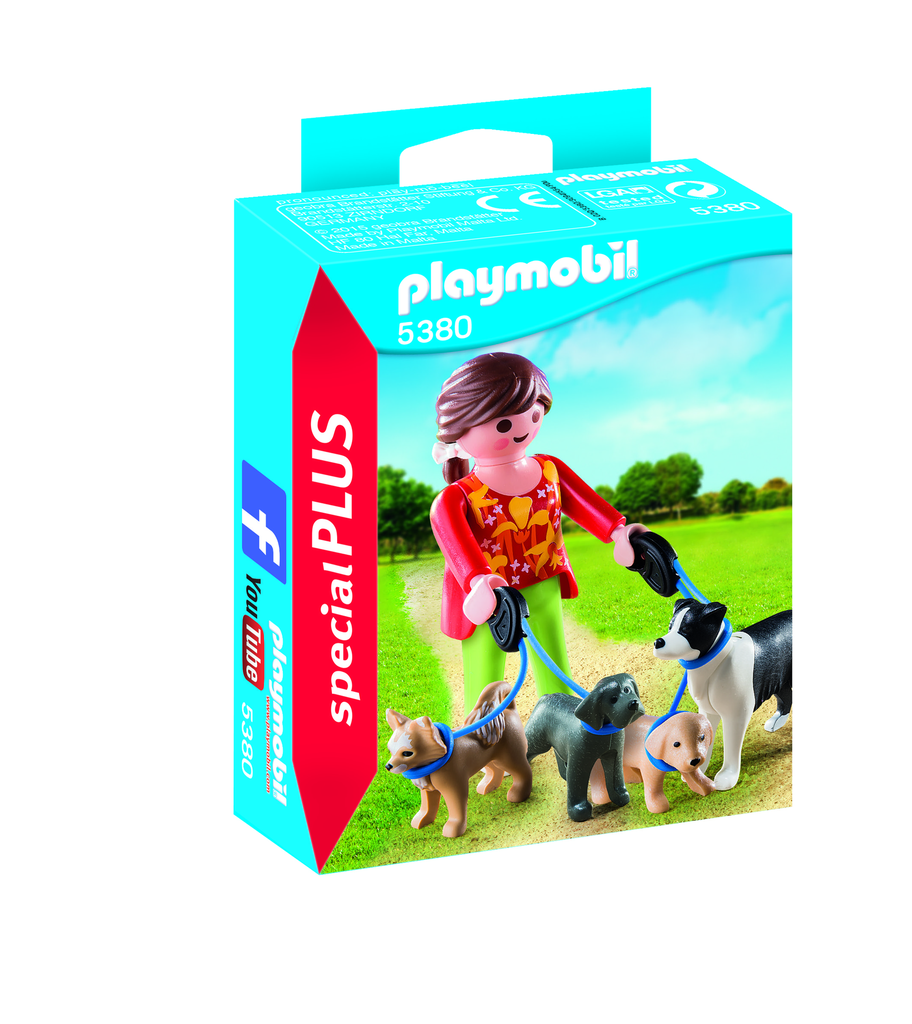 PLAYMOBIL Dog Breeder 5380 the box