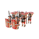 PLAYMOBIL Mini-figuras Batalhão Romano Equipadas Com Acessórios