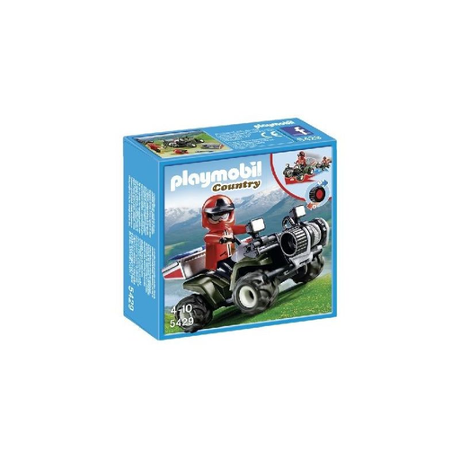 [4008789054296] PLAYMOBIL Mountain Rescue Quad
