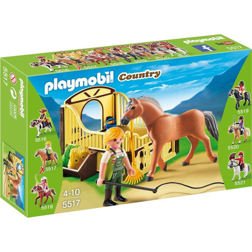[4008789055170] PLAYMOBIL Fjord Horse and Instructor